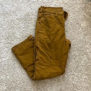 Flannel-Lined Carpenter Pant